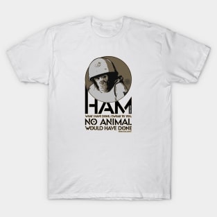 Ham: A Stellar Pioneer T-Shirt